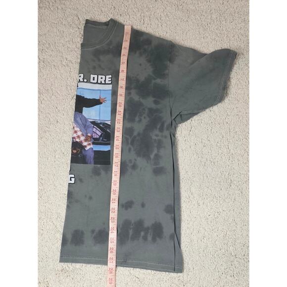 90s Legend Dr. Dre Snoop Dogg Printed Graphic Tee Green Size XL - Picture 4 of 5